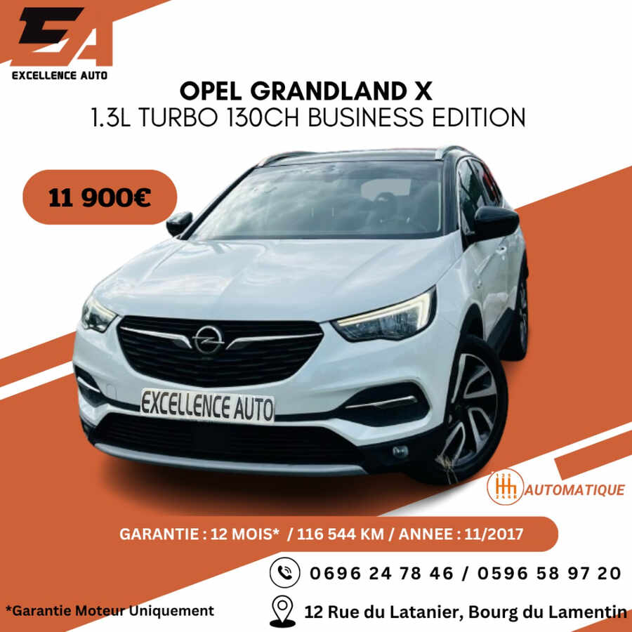 OPEL GRANDLAND X 1.3L TURBO 130CH BUSINESS EDITION (Photo 1)