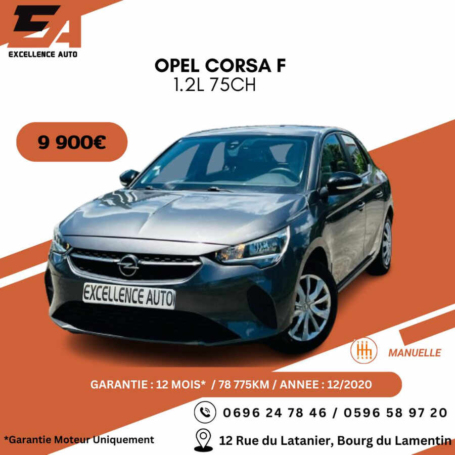 OPEL CORSA F 1.2L 75CH (Photo 1)